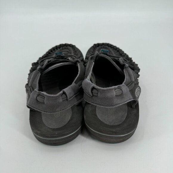 Keen UNeek Gray Outdoor Corded Slip On Adjustable Hiking Waterproof 14 Beach San - Picture 3 of 6